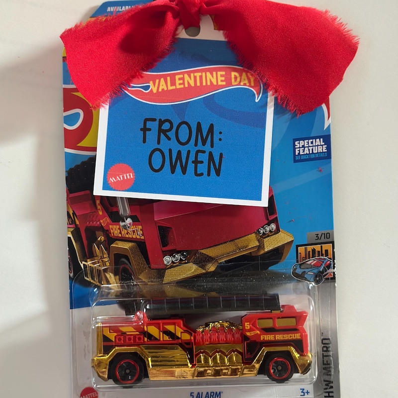 Hot Wheels Valentine Box - Etsy