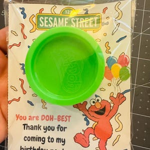 Street birthday, party favors, Play doh favors, Birthday, street inspired