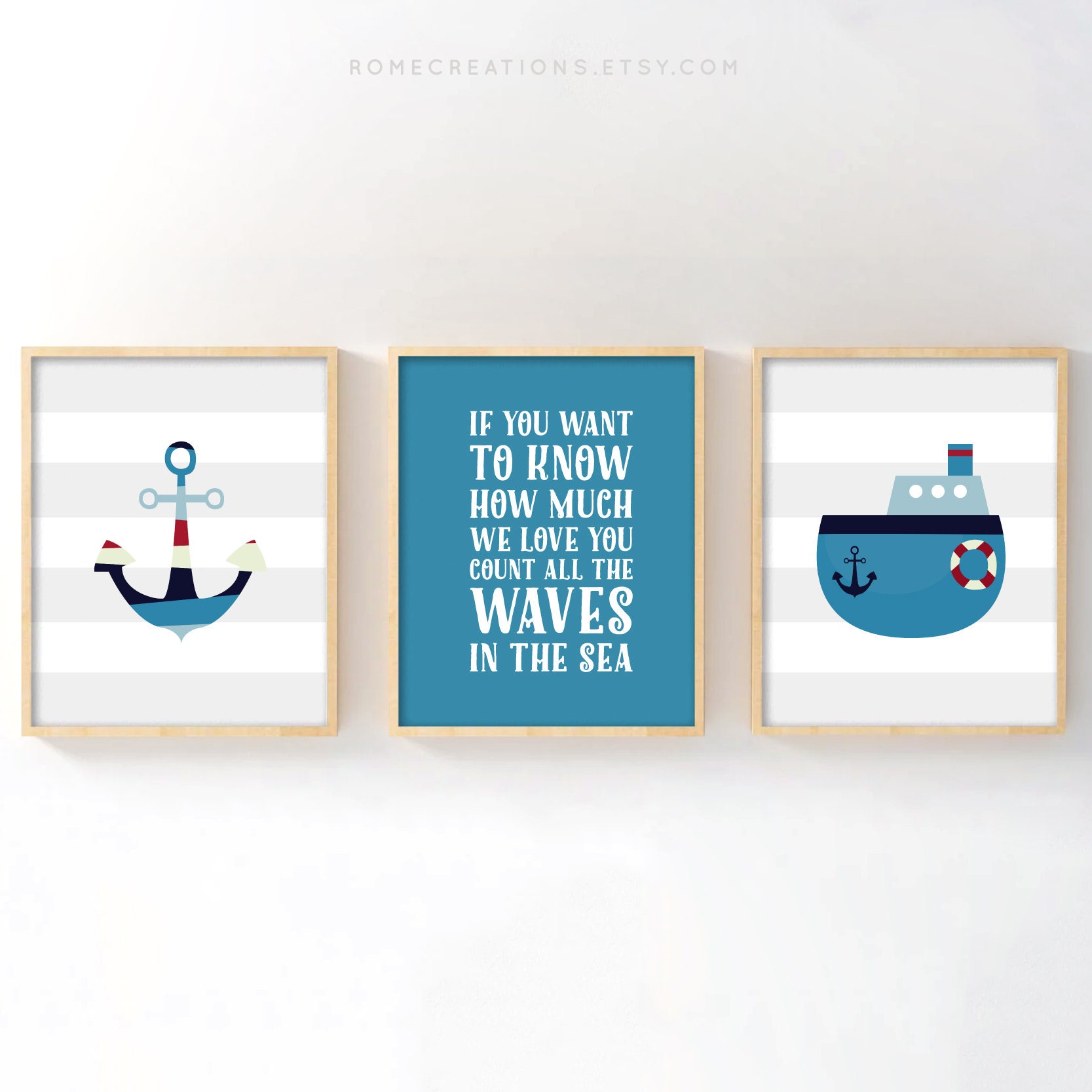 Baby Boy Nautical Nursery Prints Inspirational Nursery Quote Etsy Baby Boy Nautical Nursery Prints Inspirational Nursery Quote Etsy