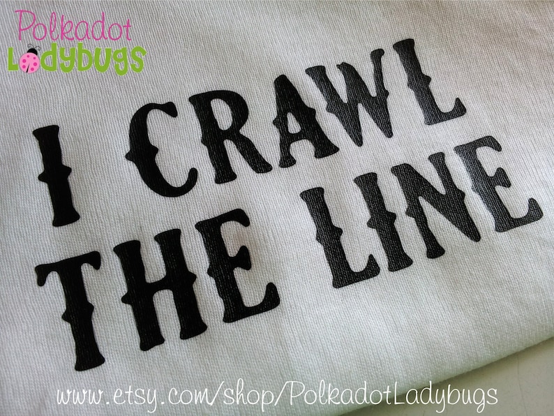 I Crawl the Line Infant Creeper