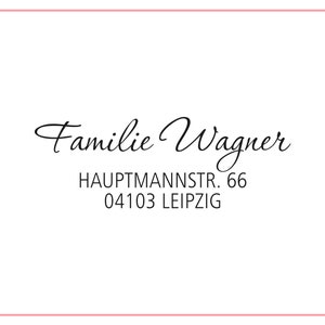 Stamp Address | Family Name #44