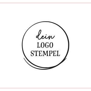 Votre tampon logo | timbre individuel | Timbre logo | Cachet de l'entreprise | votre propre conception