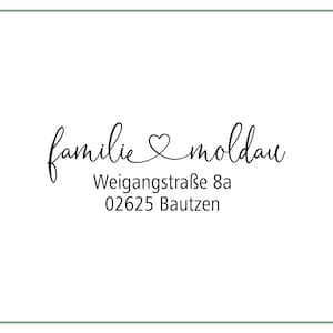 Stamp Address | Family Name #149