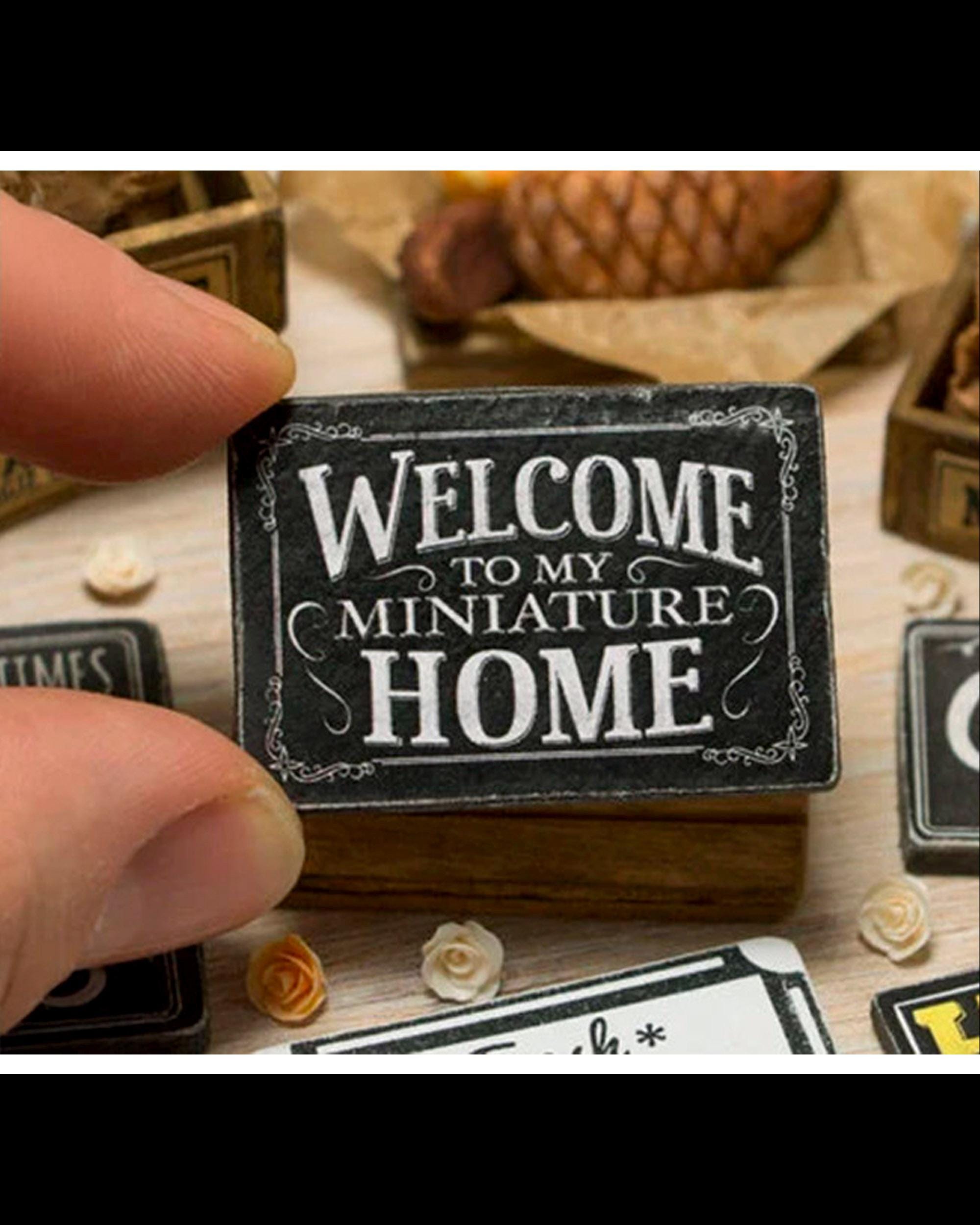 Creative Wooden Handmade Miniature House for Kids in Backyard of a