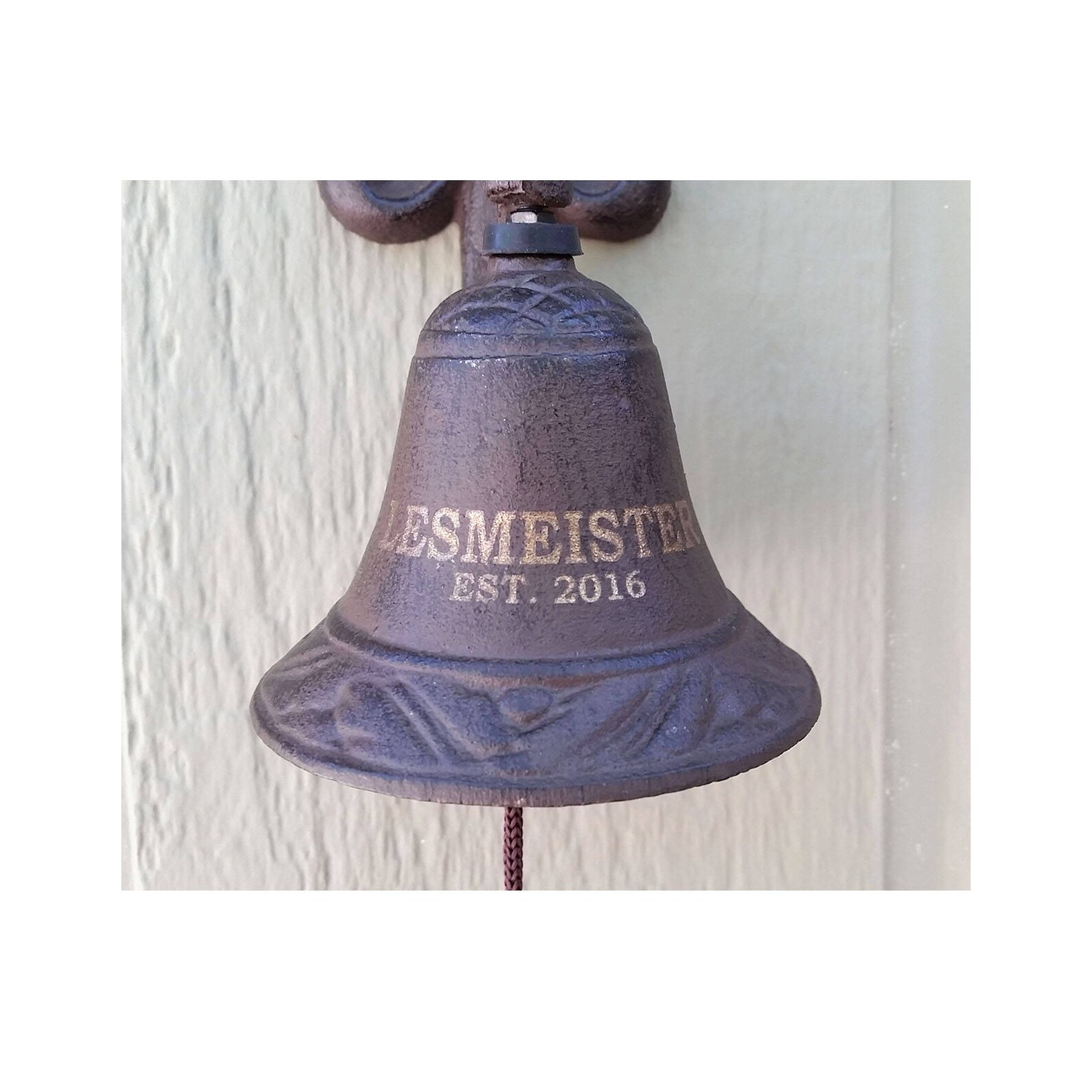 Dinner Bell Door Bell Yard Bell Engraved Personalized Etsy