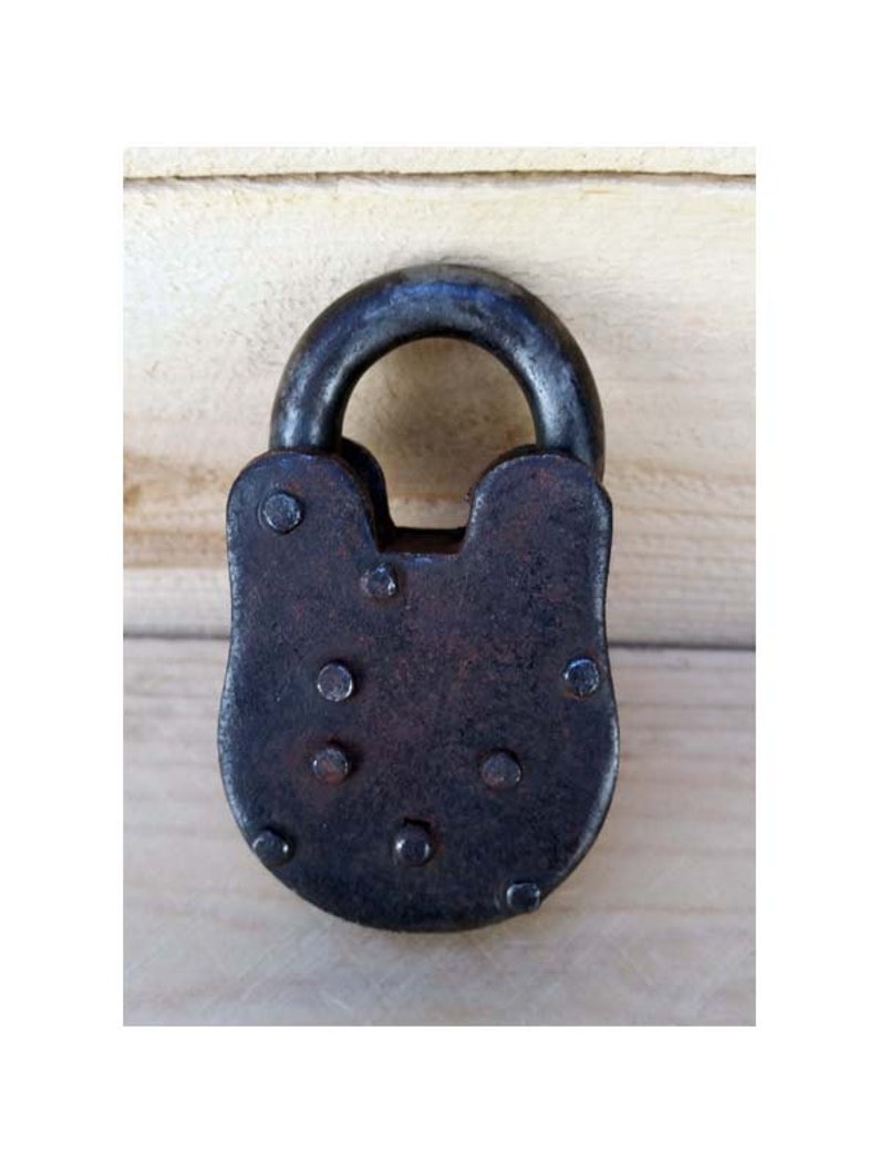 25th Anniversary, Antique Vintage Padlock, Engraved, Personalized, Love Lock, Wedding, Proposal, Gift image 4