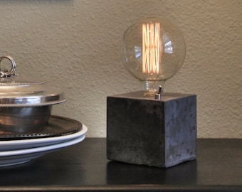 Desk Lamp - Concrete Lamp