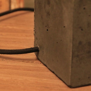 Desk Lamp Concrete Lamp image 4