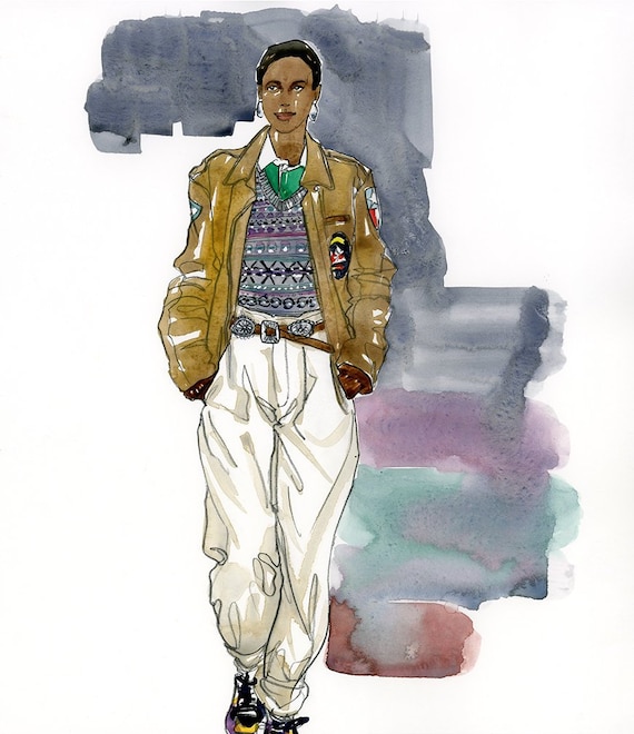 Ralph lauren illustrations hotsell