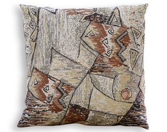 Pueblo Abstract Reversible Pillow Cover - Modern Rustic, Lodge, Cabin, Camp, Southwest or Western Décor