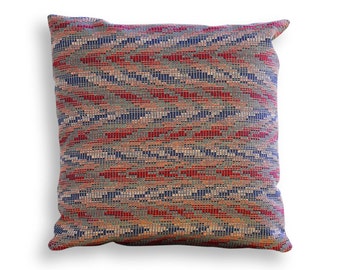 Kussensloop met vlamsteek: omkeerbaar zuidwestendecor