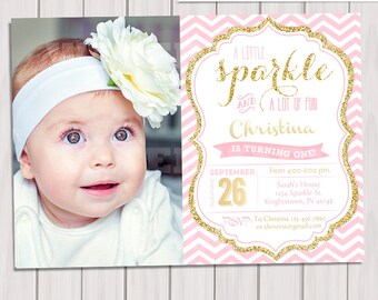 1st birthday invitations etsy