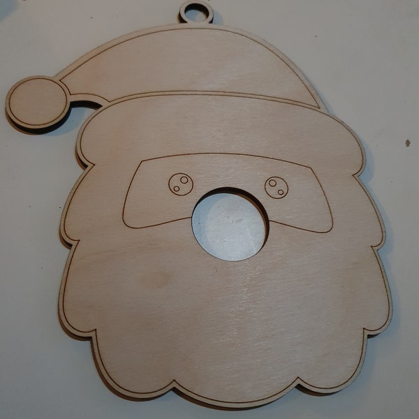 Weihnachtsmann Laser cut Dateien Weihnachten Schokoladenhalter SVG DXF PNG