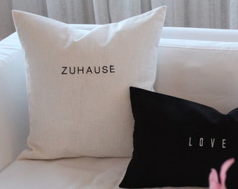 Linen pillow/cushion 