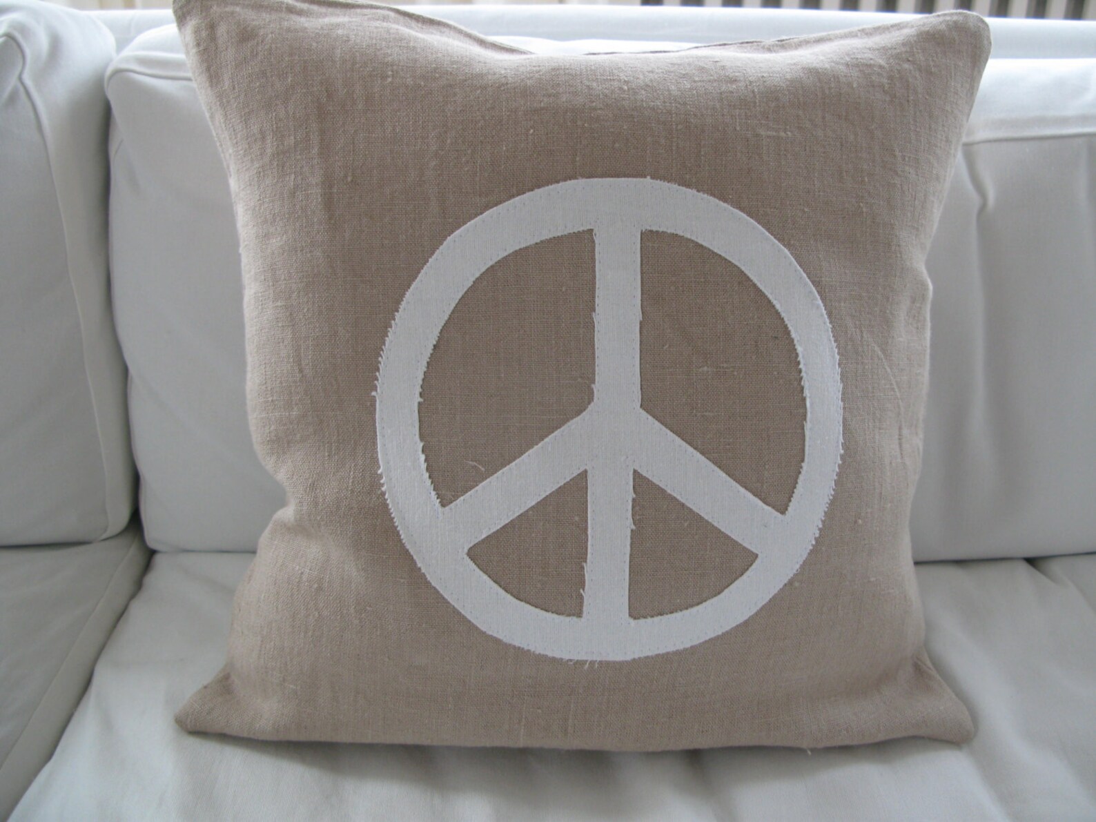 Pillow/cushion Peace Etsy