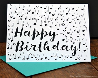 Alles Gute zum GeburtstagMusikKarte Geburtstagskarte mit