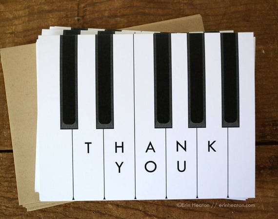 piano-cartes-de-remerciements-musique-cadeau-pour-professeur-etsy