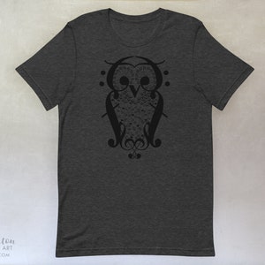 Music Note OWL T-Shirt, available in adult youth sizes image 6
