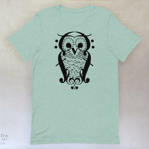 Music Note OWL T-Shirt, available in adult youth sizes image 5