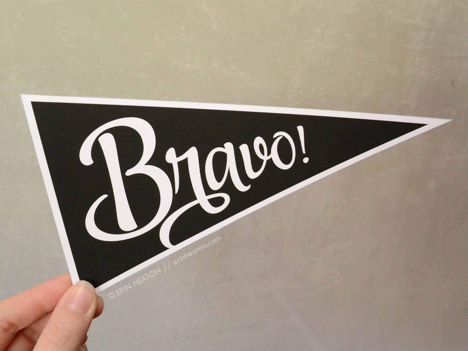 Music Party Decor / Printable MUSIC and BRAVO Pennant Flags / Etsy