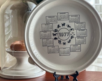 Vintage Astrology Zodiac Plate