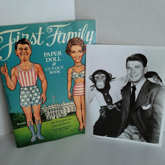 ronald reagan paper dolls
