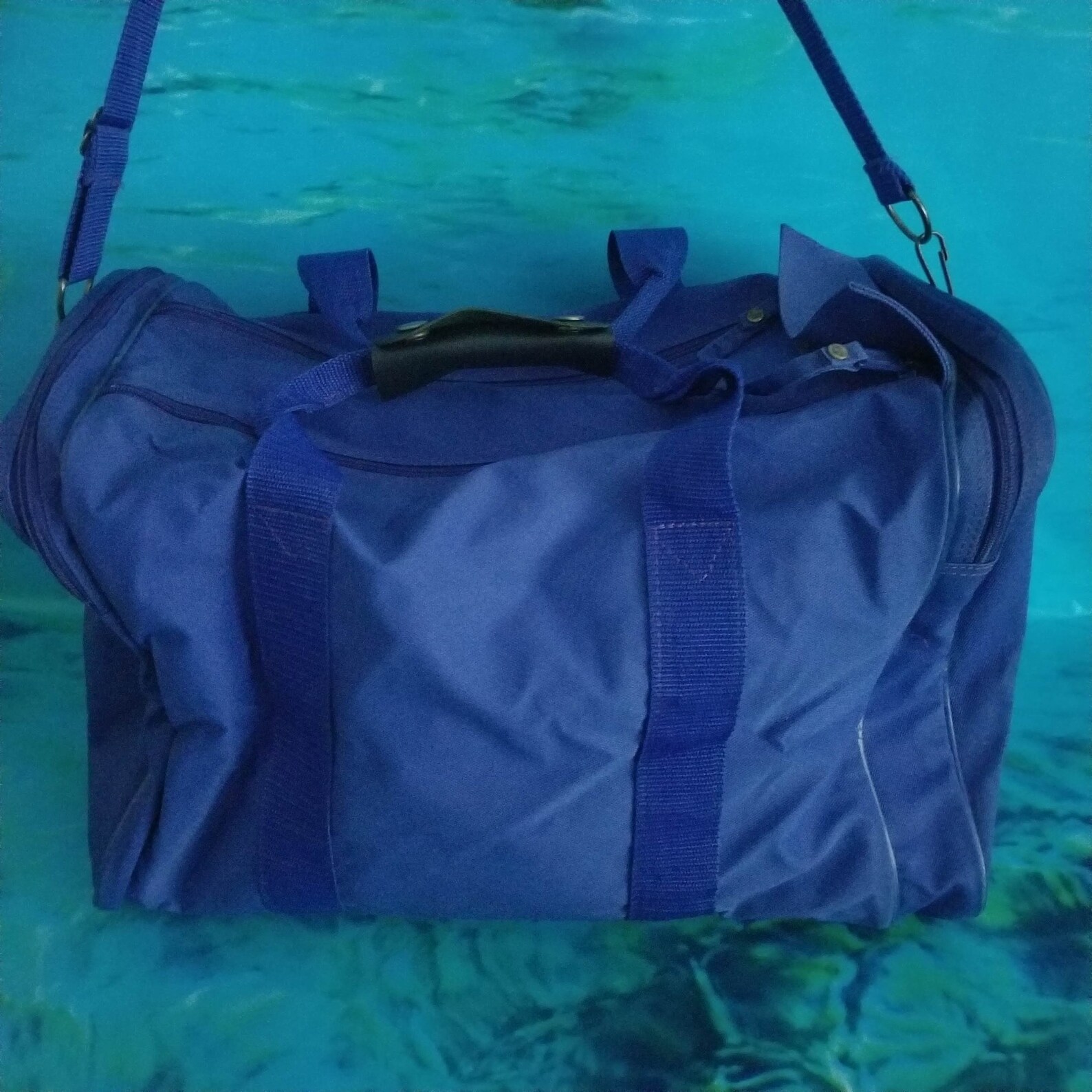 United Airlines Duffel Bag Carry On Gym Coated Canvas Aviation Etsy.de