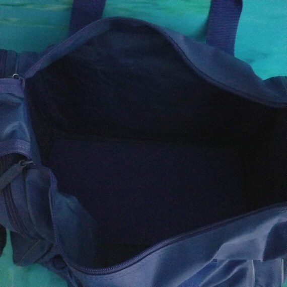 United Airlines Duffel Bag Carry On Gym Coated Canvas… Gem