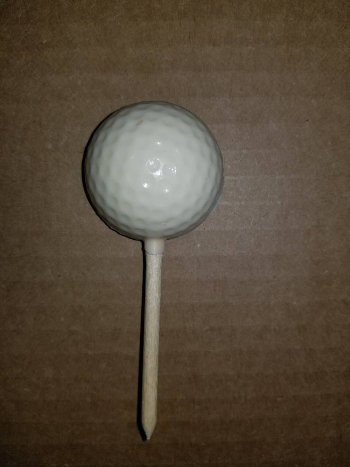 12 Chocolate Edible Golf Ball on a Tee Etsy