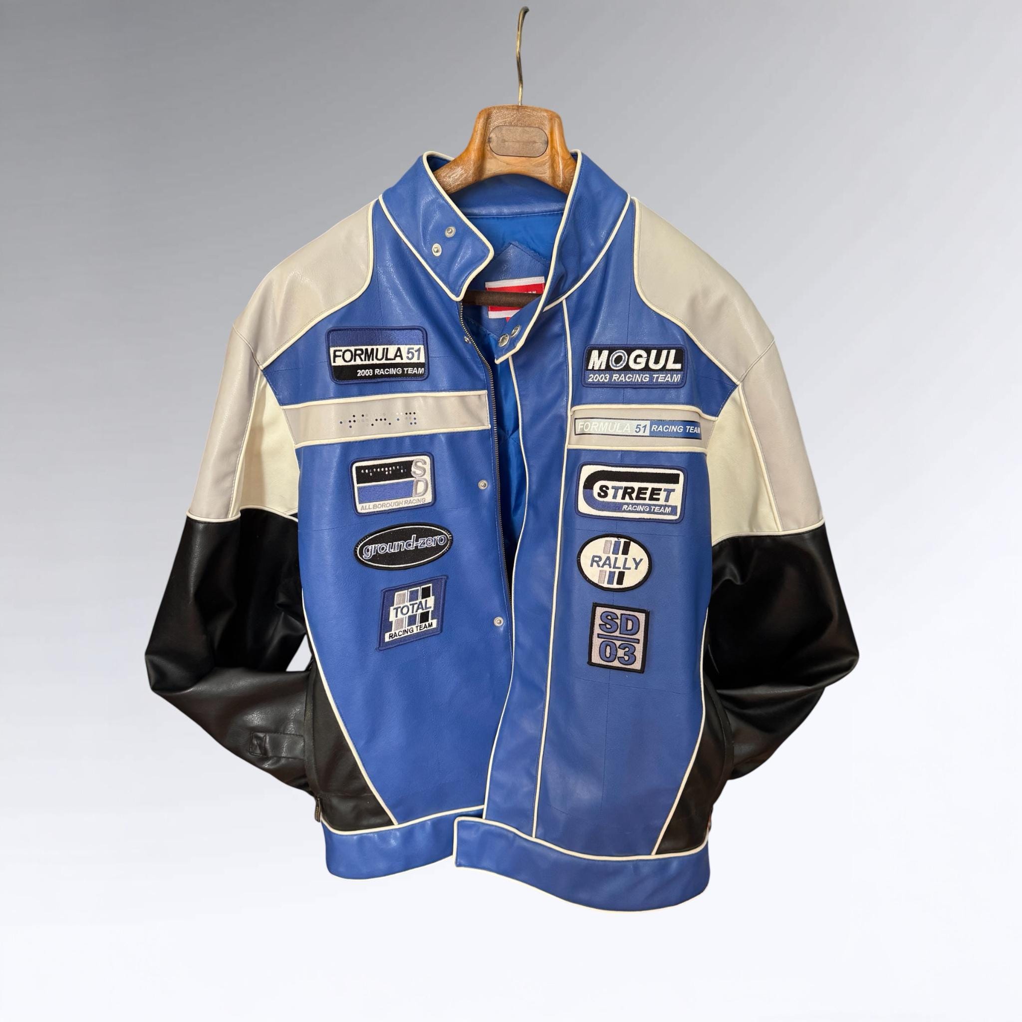 Formula 51 Racing Team Jacket: Stardom Moto Sport Style, Size XXL