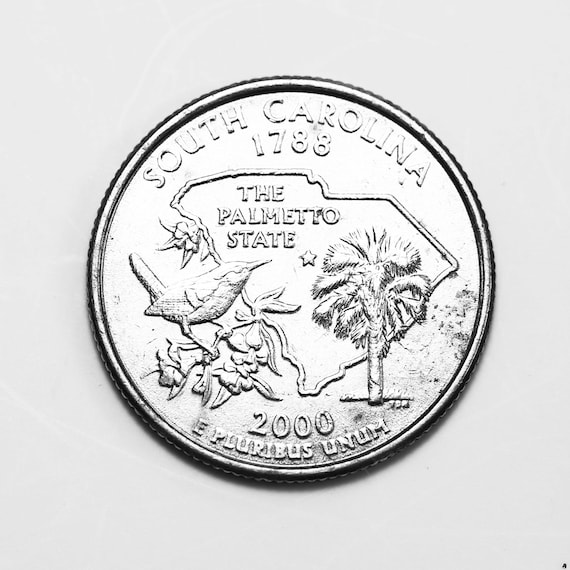 USクォーター　州別記念　2000年版 2000 P サウスカロライナ州クォーター：記念ワシントンクォーター
