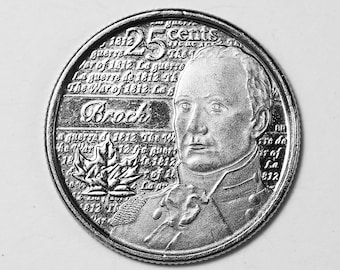 2004 年カナダ硬貨 25 セント - エリザベス 2 世 セント クロワ
