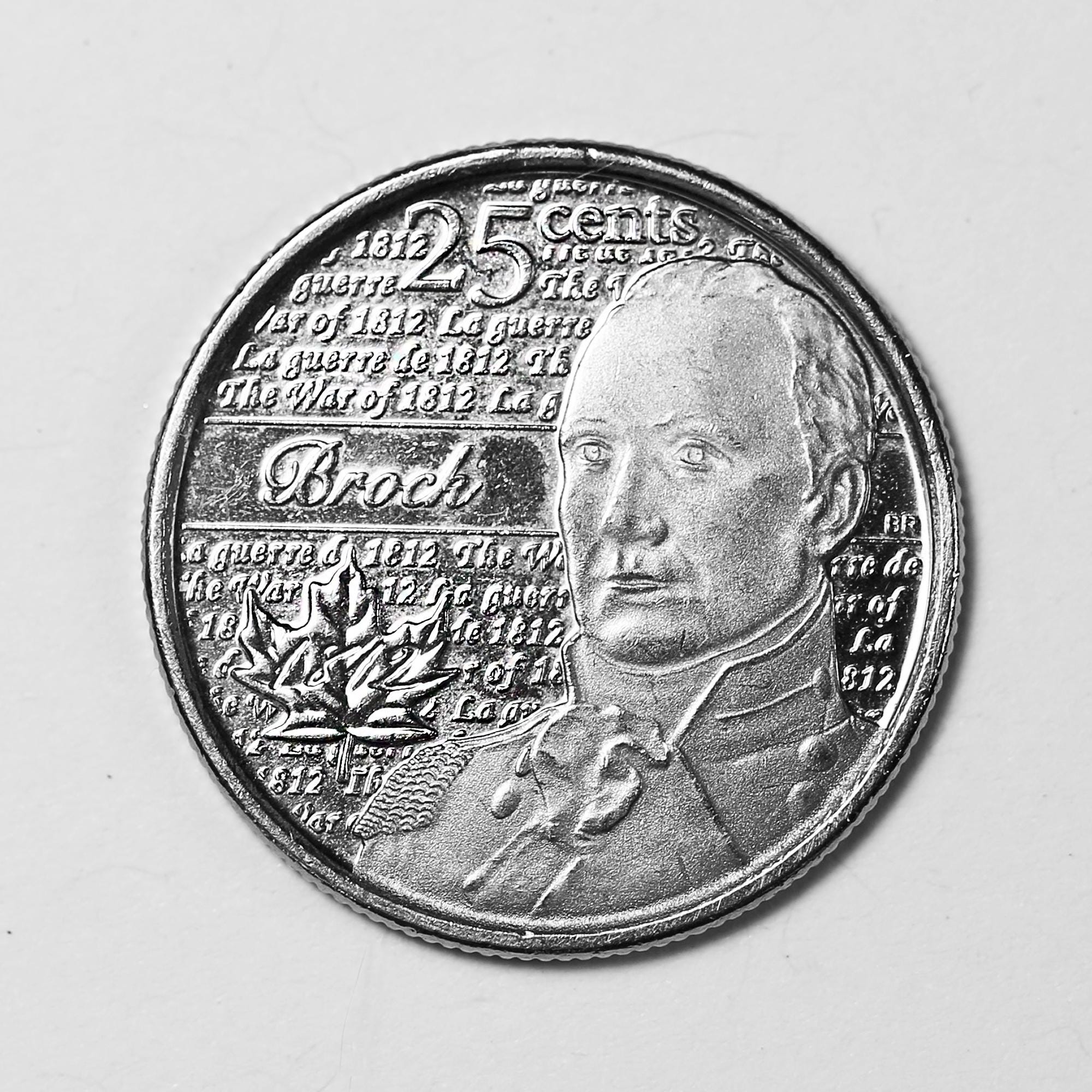 2012 Canada 25 Cents, Canadian Quarter Dollar Coin, Elizabeth II