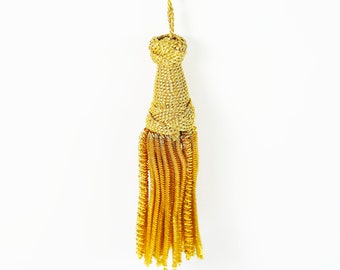 4,5 "Gold metallic Barren Quaste, trimmen Posamenten Gewand Kirche