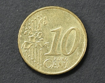 1999年フランス10セントユーロ - Etsy 日本