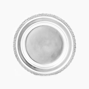 Vintage Sterling Silver serving Plate,  Dish