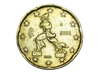 1999年スペイン20ユーロセント硬貨：セルバンテス・コレクターズ