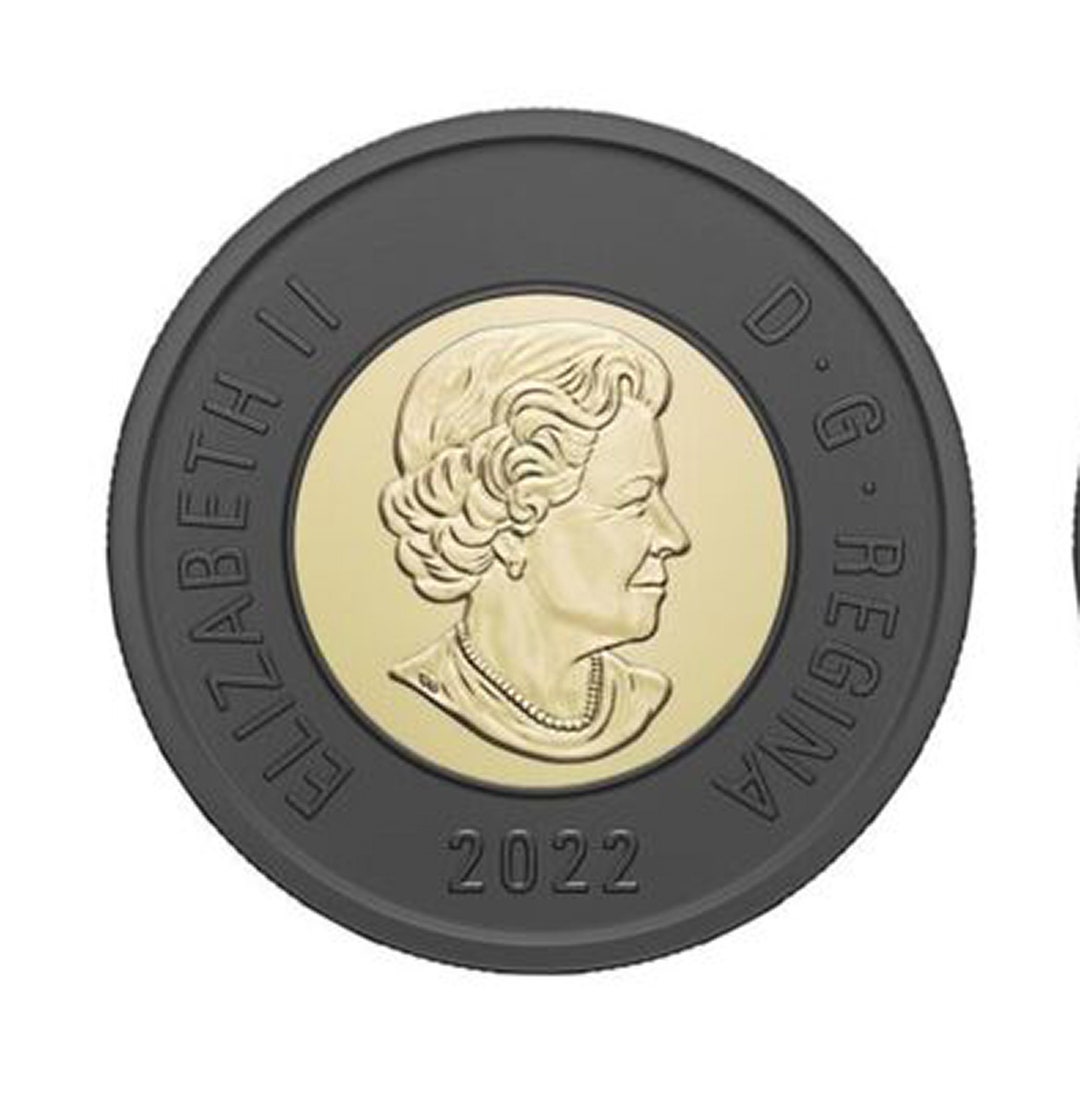 PCGS MS65 2022 カナダ $2 ブラックリング クイーン エリザベス PCGS MS65 2022 カナダ $2 ブラックリング クイーン エリザベス