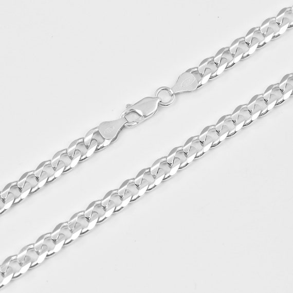 21cm Long Concerto Bella Terra Italy .925 Sterling Silver Curb