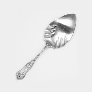 Antique 1897 sterling silver serving Spoon by George W.Shiebler & Co. New York