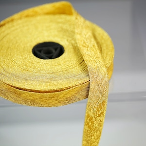 2cm wide Bullion Metallic gold braid Trim, Lace, Ribbon, Jacquard galloon Liturgical vestment, Military