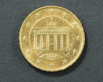 希少 10 ユーロ セント コイン 2002 ドイツ J ミント ブランデンブルク