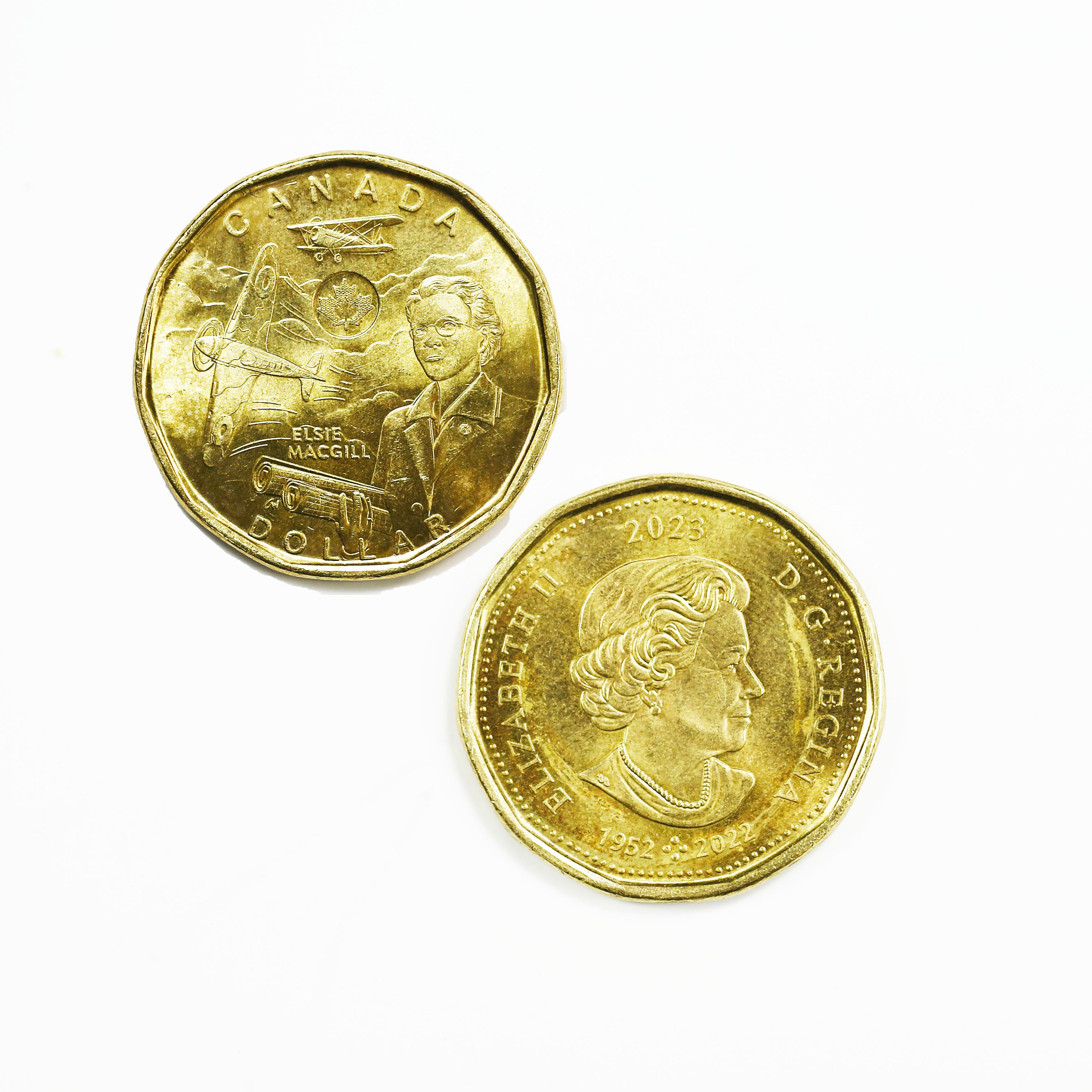 2023年カナダ1ドル硬貨 記念発行 エルシー・マギルへのトリビュート