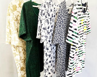 Zara Man Linen T-Shirt Bundle: Floral & Patterned, Size L/XL