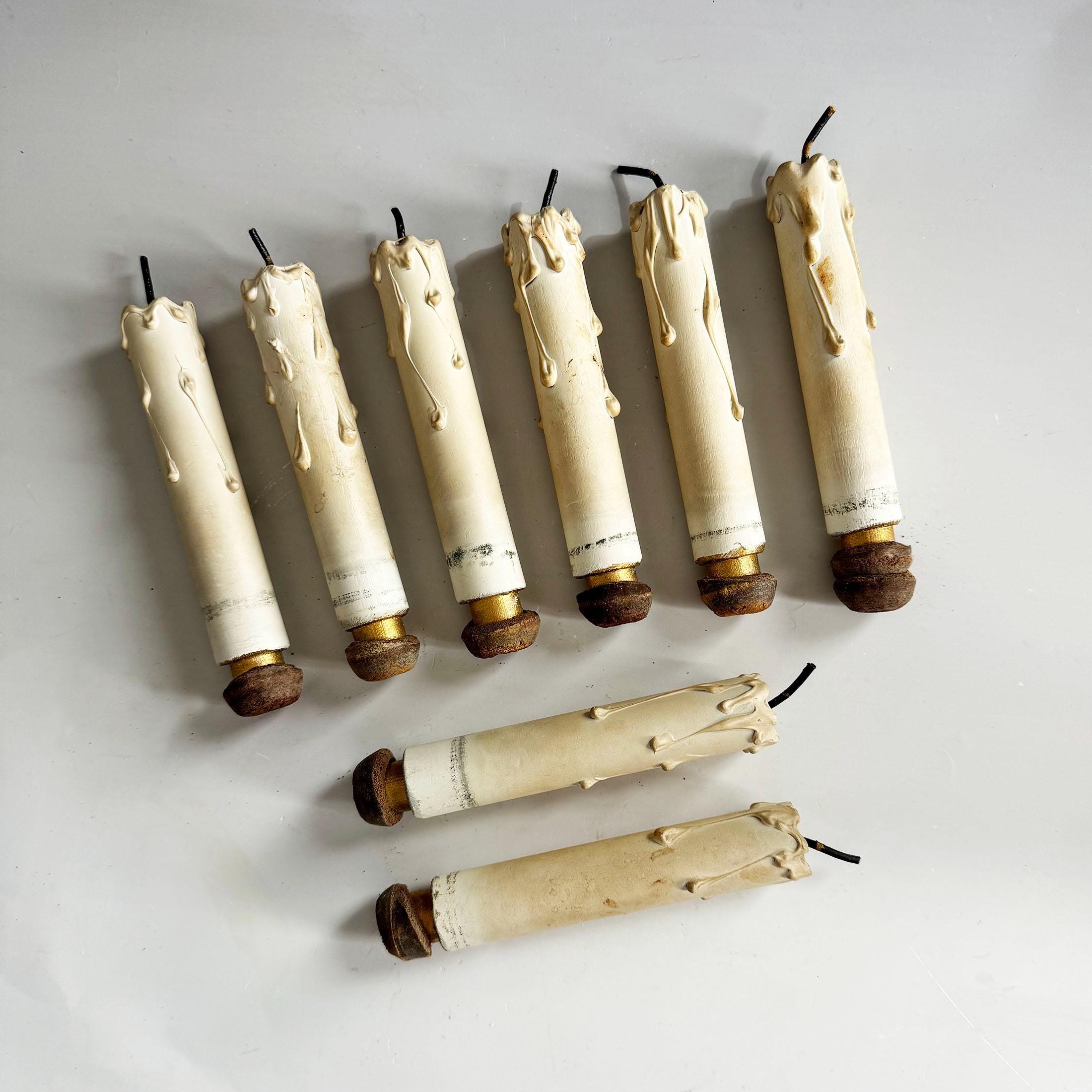 【特大サイズ】アンティークキャンドル Amazon.co.jp: ファームハウス アンティークキャンドルホルダー ピラー