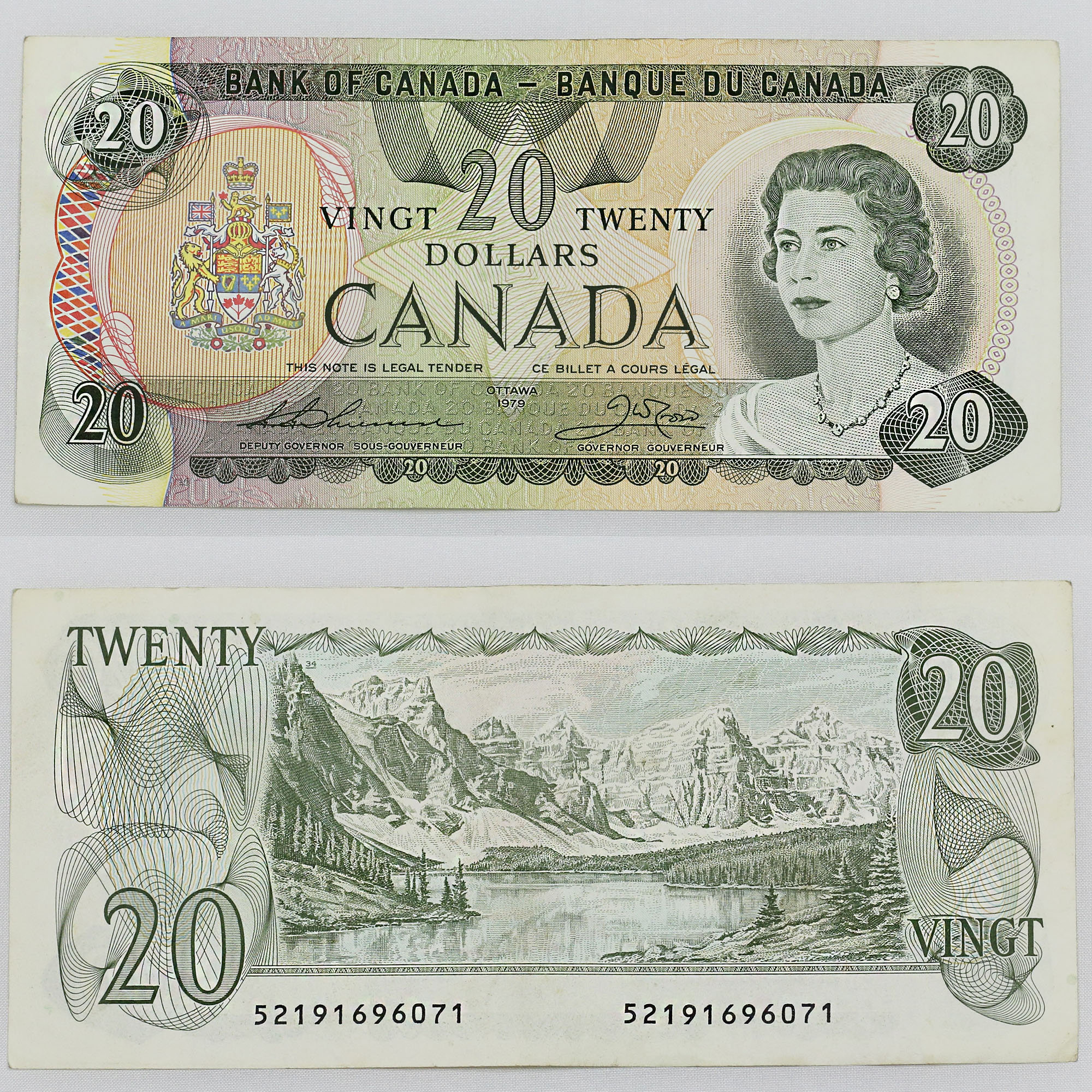 Collectible 1979 Canada 20 Dollar Bank Note Canadian Twenty Etsy Canada Collectible 1979 Canada 20 Dollar Bank Note Canadian Twenty Etsy Canada