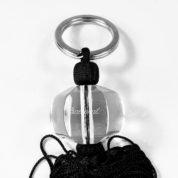 Baccarat Clear Crystal Sherazade Keyring Keychain Key-fob Key Ring 