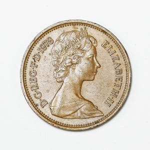 2005年 エリザベス2世 20ペンス 硬貨 エリザベス女王2世25周年記念25ニューペンス硬貨|コレクターズ