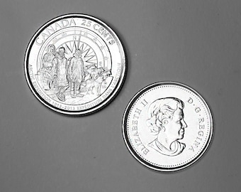 2013 Canada 25 Cent Commemorate Canadian Arctic Expedition Canadian Quarter coin