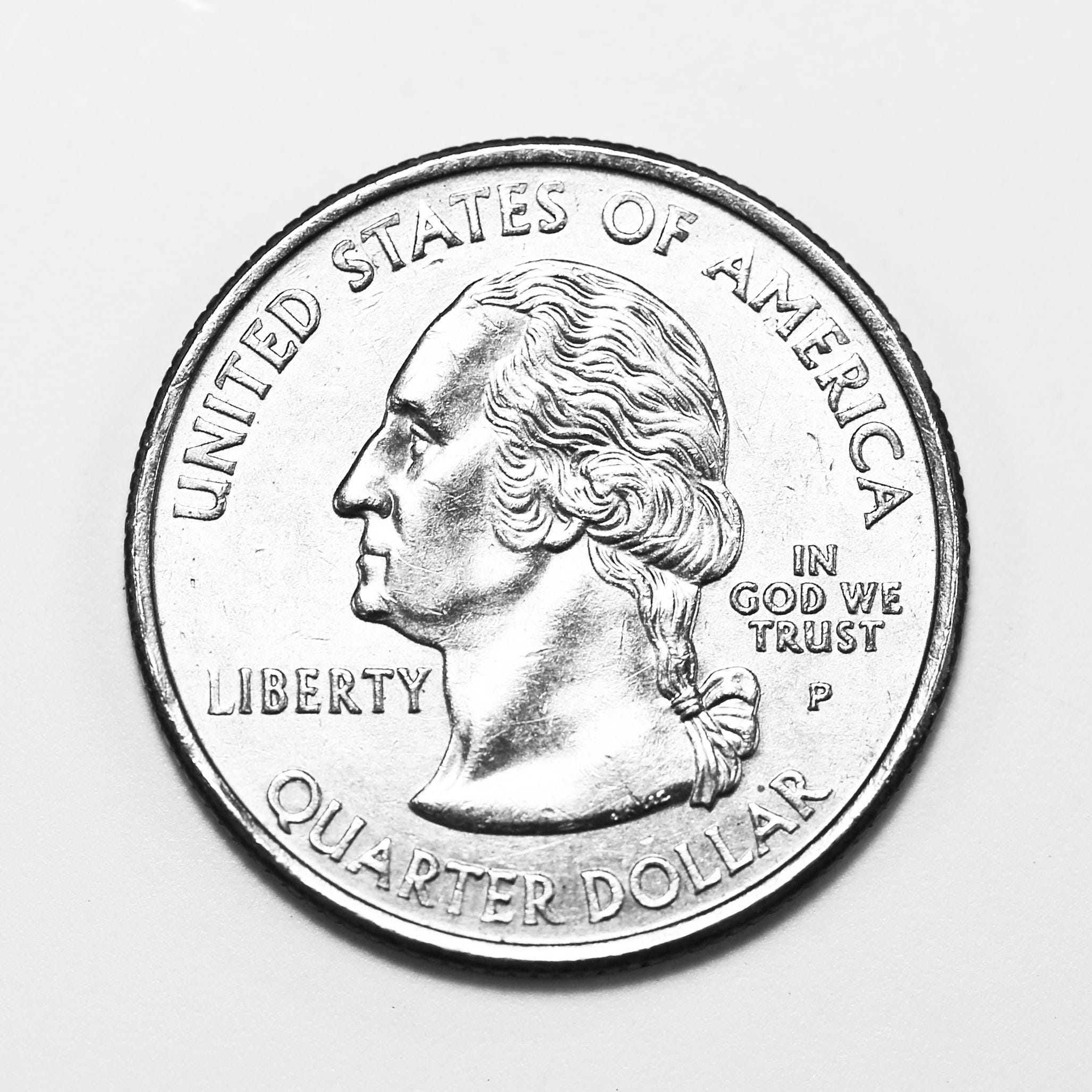 2002 D USA 25セントクォータードル - ワシントンクォーター